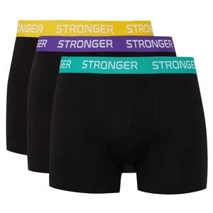 شورت پادار مردانه دفکتو مدل 037BK81 مجموعه 3 عددی