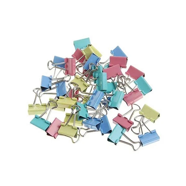 گیره کاغذ مدل امپراتور سایز 19میلی متر بسته 40 عددی 