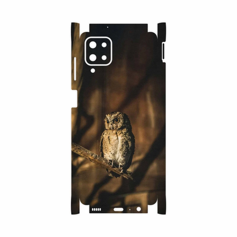 برچسب پوششی ماهوت مدل Owl-FullSkin مناسب برای گوشی موبایل سامسونگ Galaxy A12 Nacho