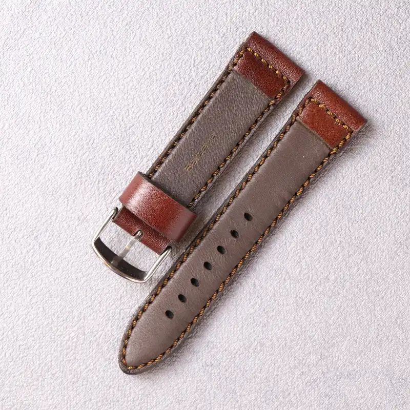 بند ساعت مچی چرم بارثاوا مدل 6020