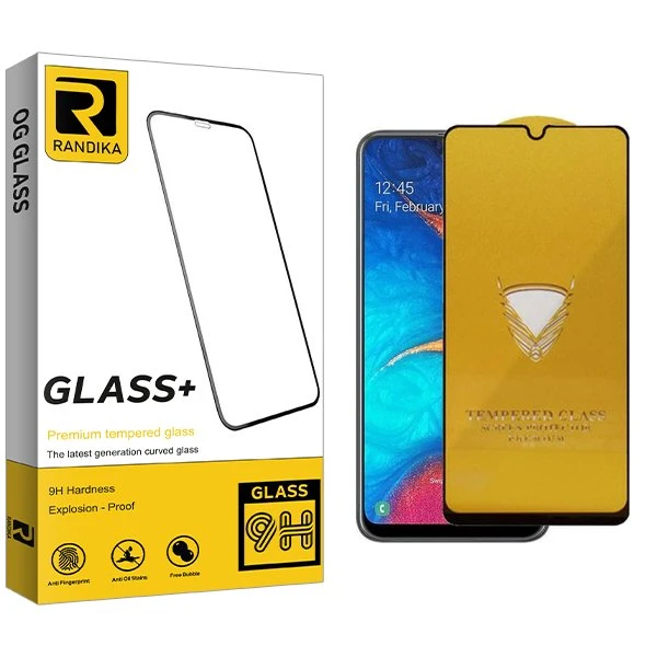 محافظ صفحه نمایش راندیکا مدل RK OG مناسب برای گوشی موبایل سامسونگ Galaxy A20