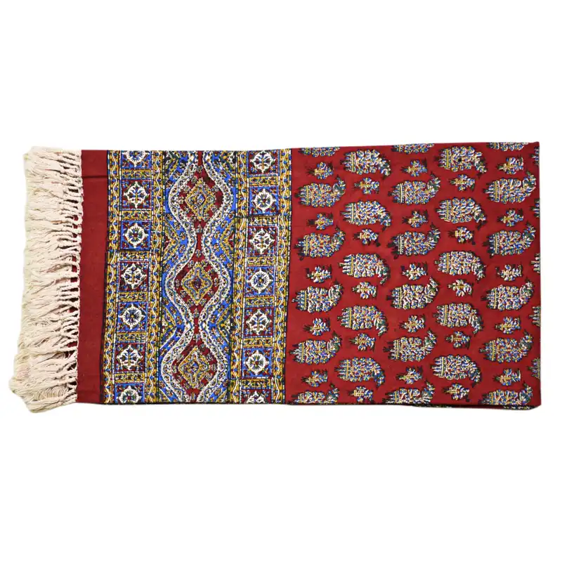 رومیزی قلمکار قلمکار صدر مدل کف لپ