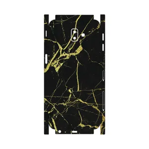 MAHOOT  Graphite-Gold-Marble-FullSkin Cover Sticker for Samsung Galaxy J6 Plus