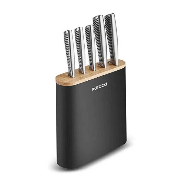 سرویس چاقو 6 پارچه کاراجا مدل Samuray Solid