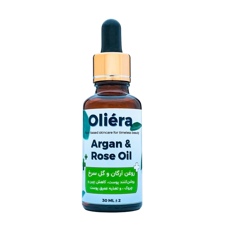 روغن آرگان و گل سرخ اُلیئرا مدل 02 حجم 30 میلی لیتر روغن آرگان و گل سرخ اُلیئرا مدل 02 حجم 30 میلی لیتر