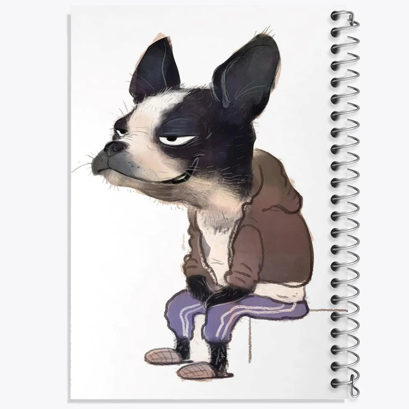 دفتر نت موسیقی 50 برگ خندالو مدل سگ کد 28398