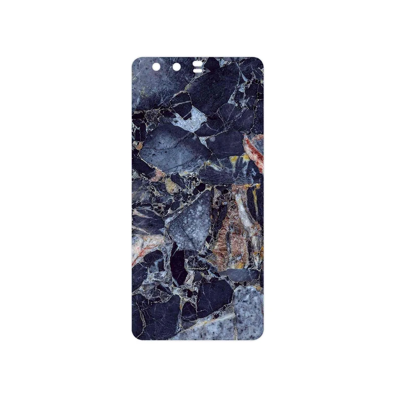 برچسب پوششی ماهوت مدل Broken black marble مناسب برای گوشی موبایل هوآوی P10 Plus