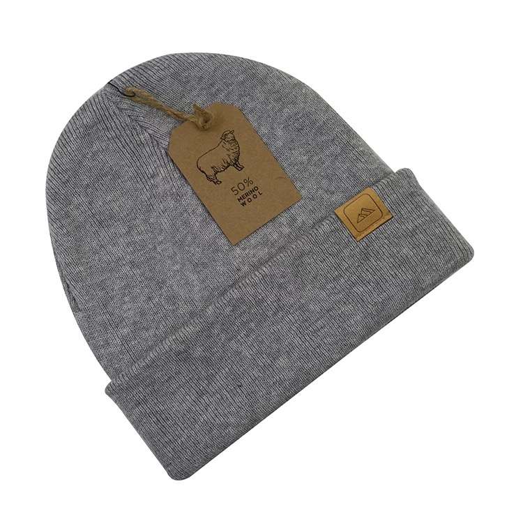 کلاه بافتنی مردانه مدل Merino Wool Beanie