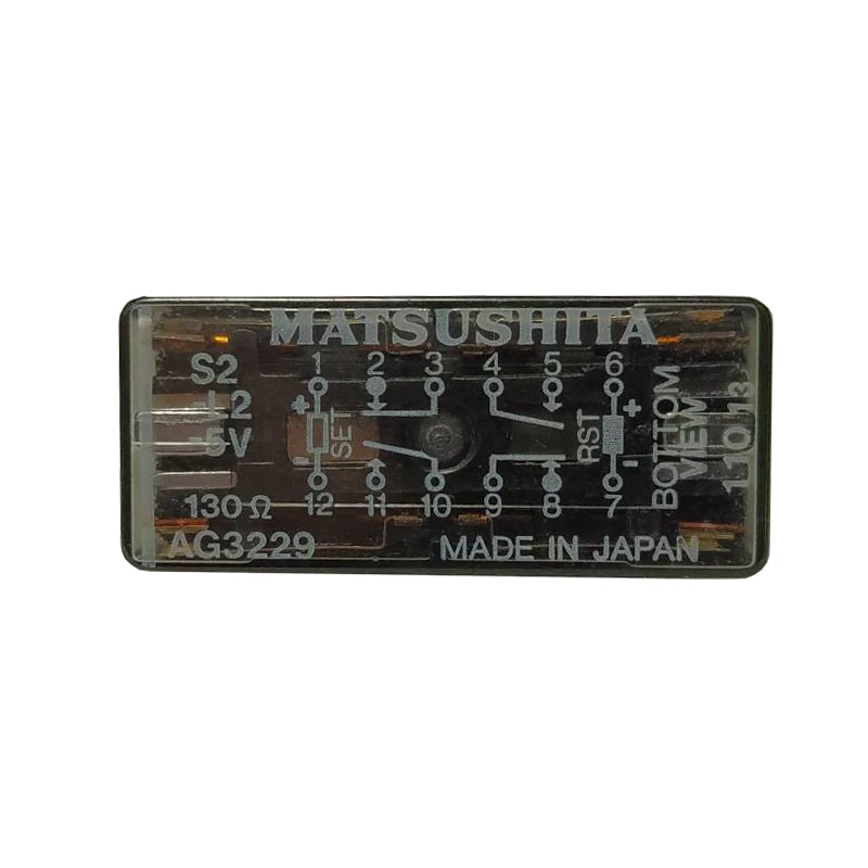 رله 12 پایه مخابراتی ماتسوشیتا مدل MATSUSHITA S2-L2-5V