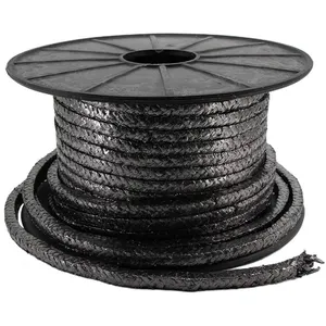 نخ پکینگ گرافیت خالص نسوز مدل 8*8 وزن 2 کیلوگرم