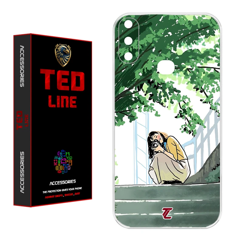 کاور تدلاین طرح دختر عکاس کد 1206 مناسب برای گوشی موبایل سامسونگ Galaxy A10S