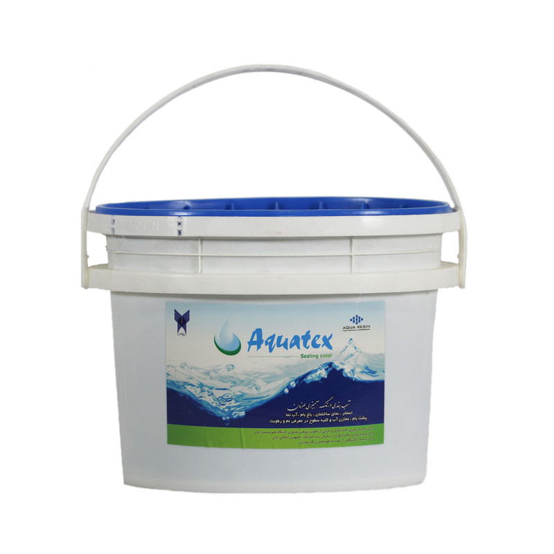 عایق رنگی آکوارزین مدل Aquatex وزن 1 کیلوگرم