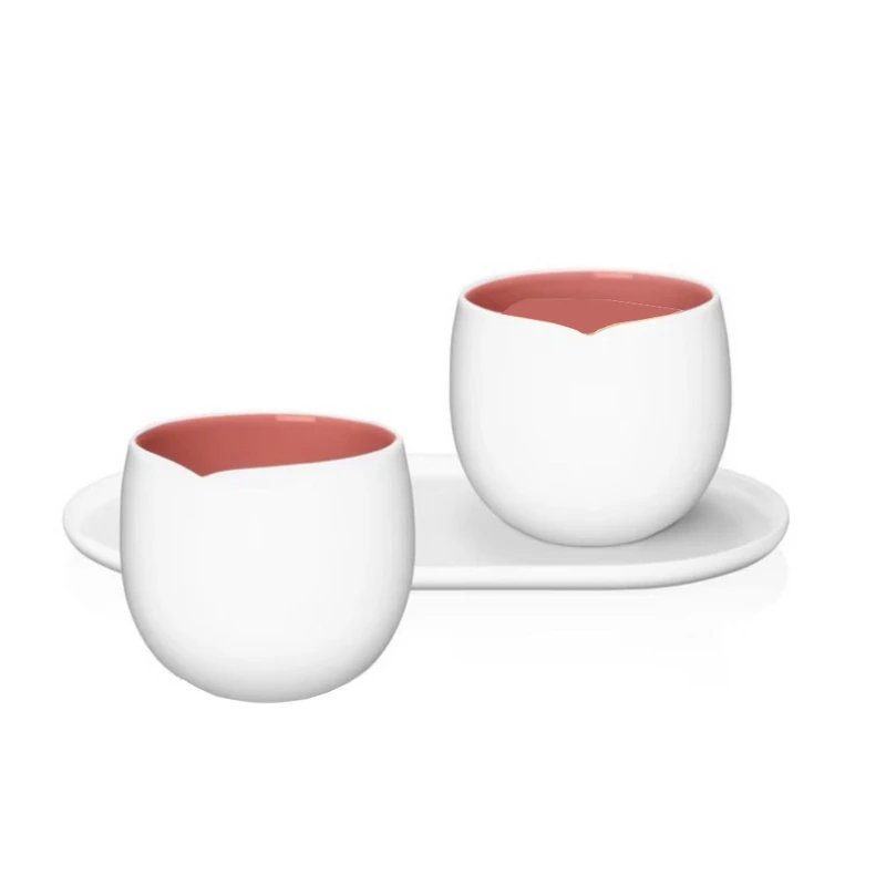 فنجان نسپرسو مدل اوریجین لانگو لیمیتد مجموعه دو عددی به همراه سینی