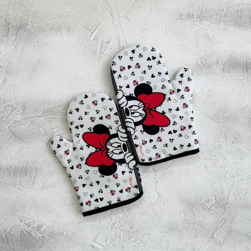 دستکش فر مدل میکی موس کد 62 بسته 2 عددی