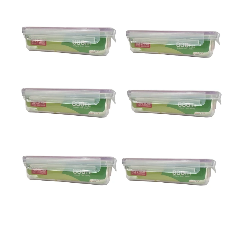 ظرف نگهدارنده هوم کت مدل 830 مجموعه 6 عددی