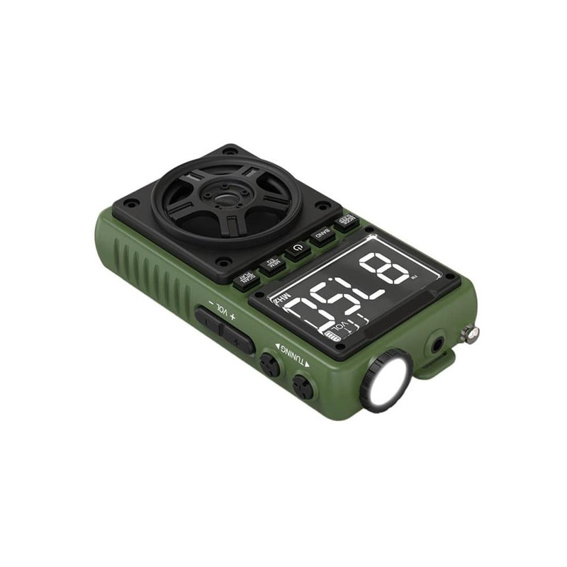 رادیو اسپیکر FM، AM، SW گرین لاین مدل ویوگر دارای پورت تایپ c