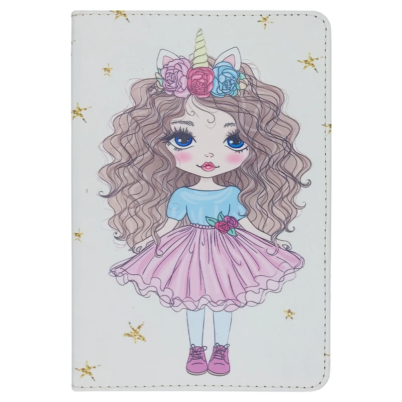 کیف کلاسوری مدل دختر زیبا - 01 مناسب برای تبلت سامسونگ Galaxy Tab A7 10.4 2020 / T505