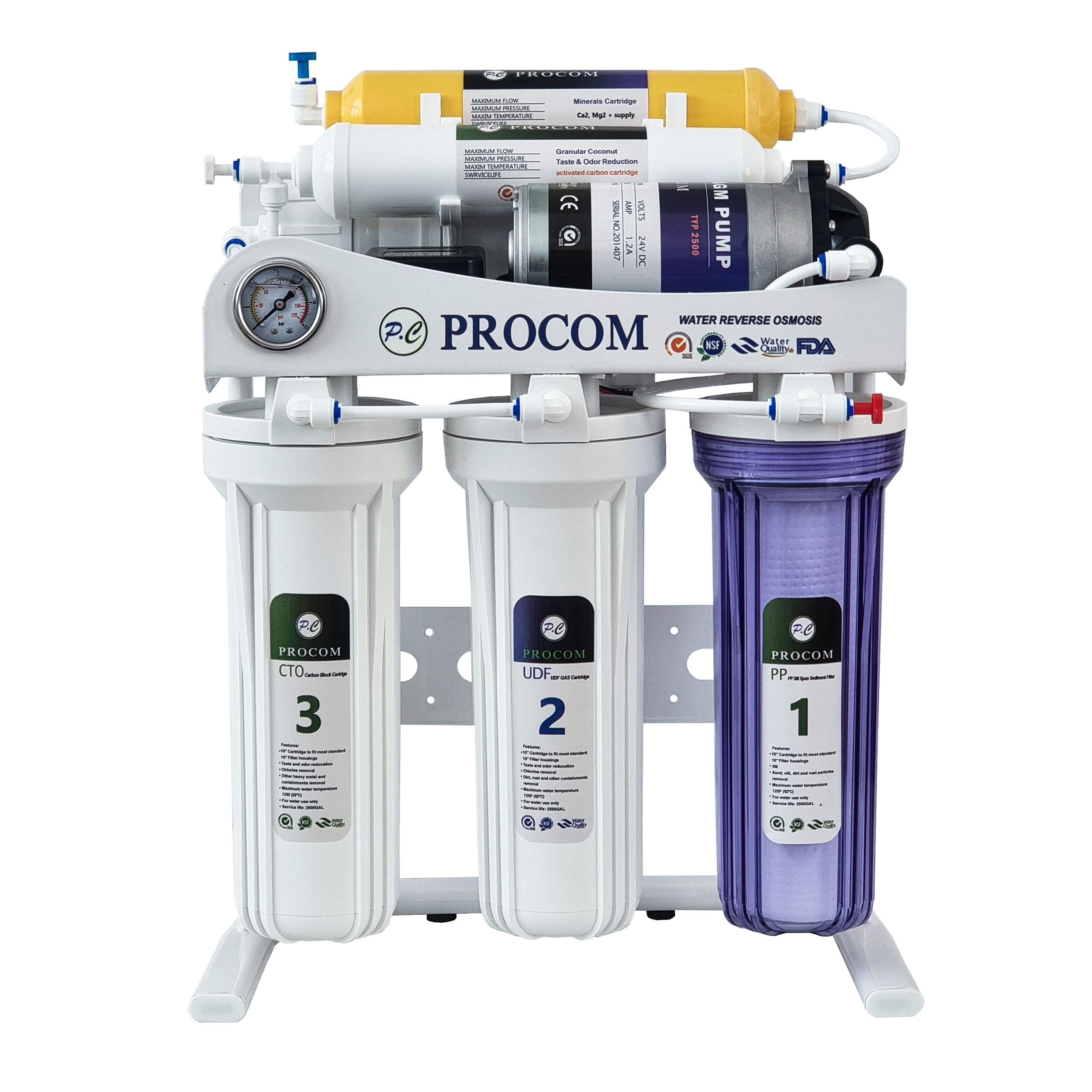 قیمت روز دستگاه تصفیه کننده آب پروکام مدل RO-TW2300 خرید