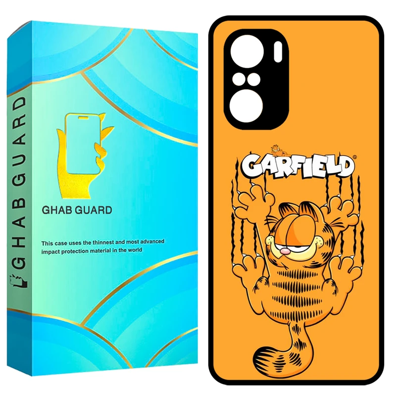 کاور قاب گارد طرح گارفیلد مدل GCHPF3 مناسب برای گوشی موبایل شیائومی Poco F3 / Redmi K40 / Redmi K40 Pro / Redmi K40 Pro Plus / Mi 11i    