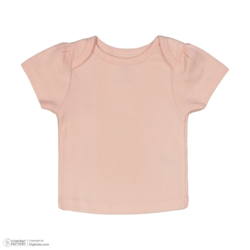 عکس شماره 4 : تی شرت آستین کوتاه نوزادی هومنیتی مدل wybgtspk4 بسته 4 عددی