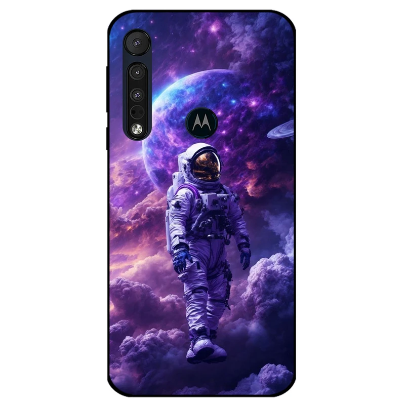 کاور مگافون طرح فضانورد مدل 2822 مناسب برای گوشی موبایل موتورولا Moto One Macro / G8 Play