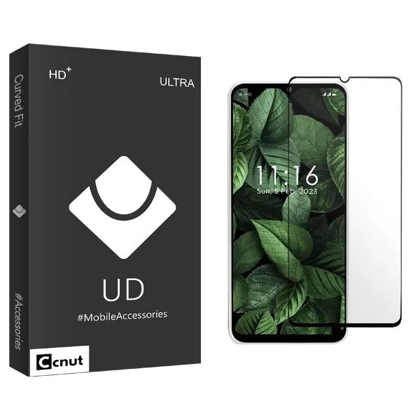 محافظ صفحه نمایش شیشه ای کوکونات مدل UDB مناسب برای گوشی موبایل جی پلاس Q20s