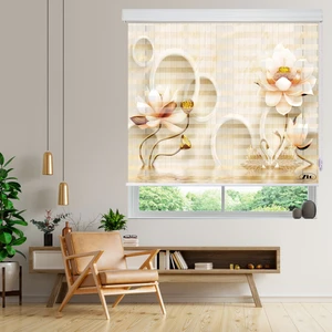 پرده زبرا زیو مدل 3D-1240 سایز 150x200 سانتی متر