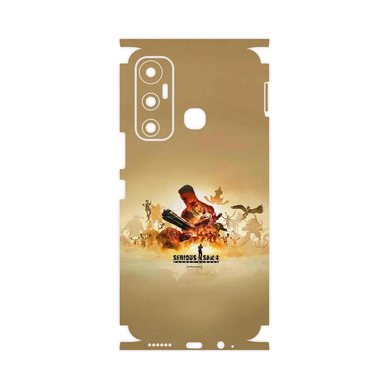 برچسب پوششی ماهوت مدل Serious Sam Game Series-FullSkin مناسب برای گوشی موبایل اینفینیکس Hot 11
