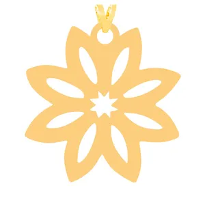 آویز گردنبند طلا 18 عیار زنانه الن نار مدل ELN31545