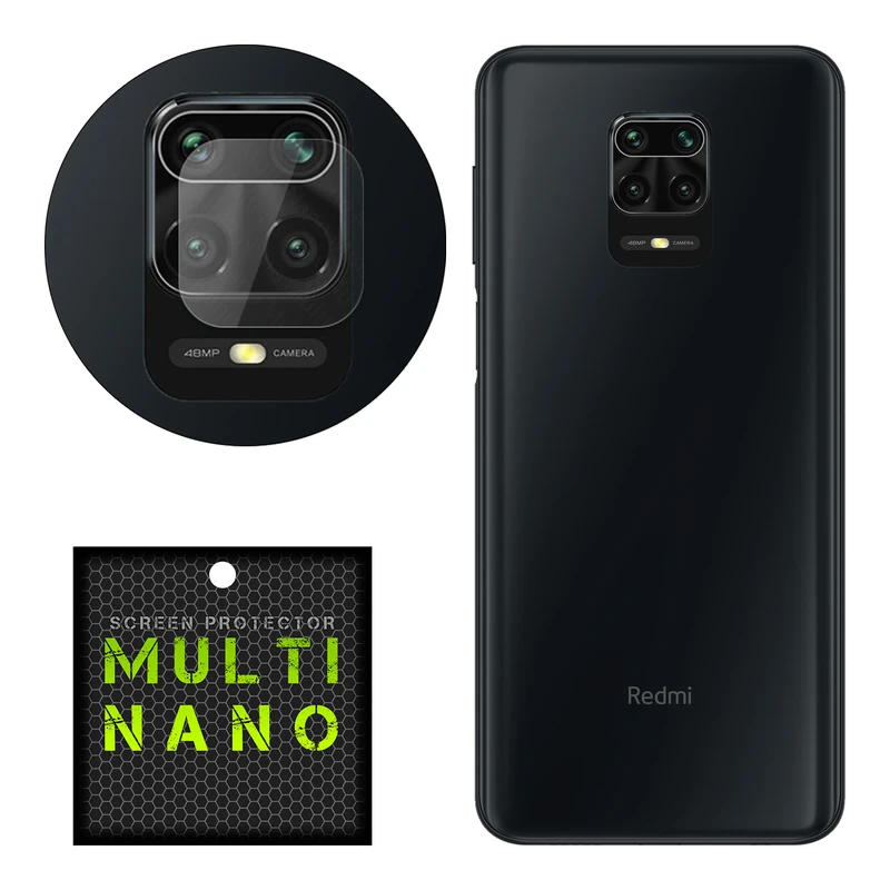 محافظ لنز دوربین مولتی نانو مدل Pro مناسب برای گوشی موبایل شیائومی Redmi Note 9S