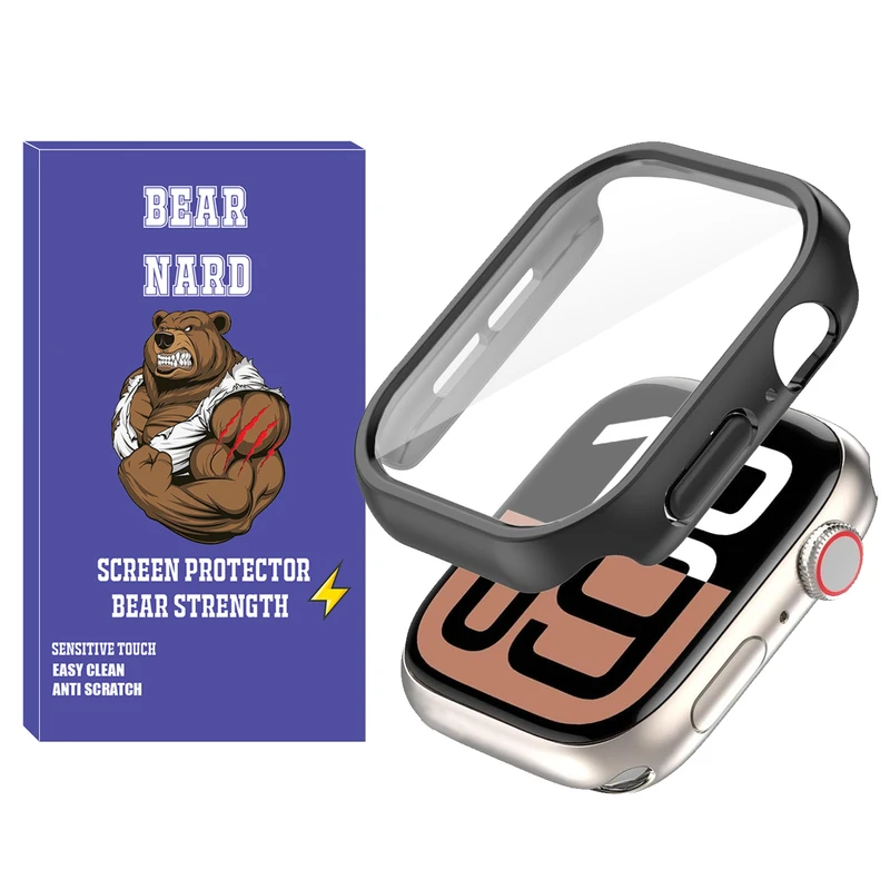 کاور برنارد مدل BR-360 مناسب برای اپل واچ سری 10 46 میلیمتری به همراه محافظ صفحه نمایش