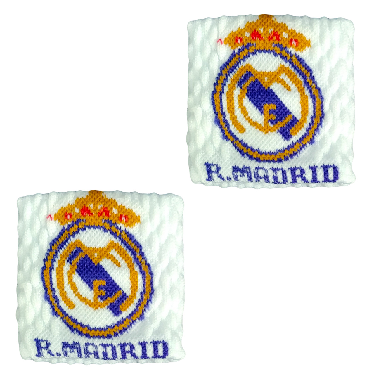مچ بند ورزشی مدل رئال مادرید کد REAL MADRID  بسته دو عددی