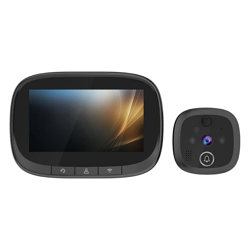 چشمی دیجیتال درب مدل tuya wifi 2.4 ghz