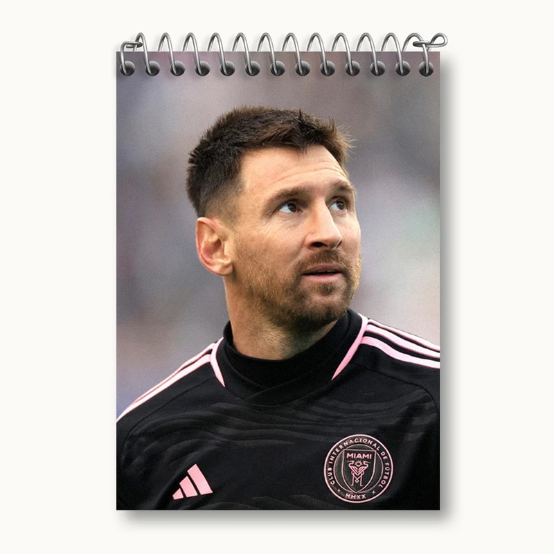 دفتر یادداشت 50 برگ خندالو مدل لیونل مسی کد 36450