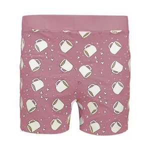 شلوارک زنانه افراتین مدل نسکافه رنگ کالباسی