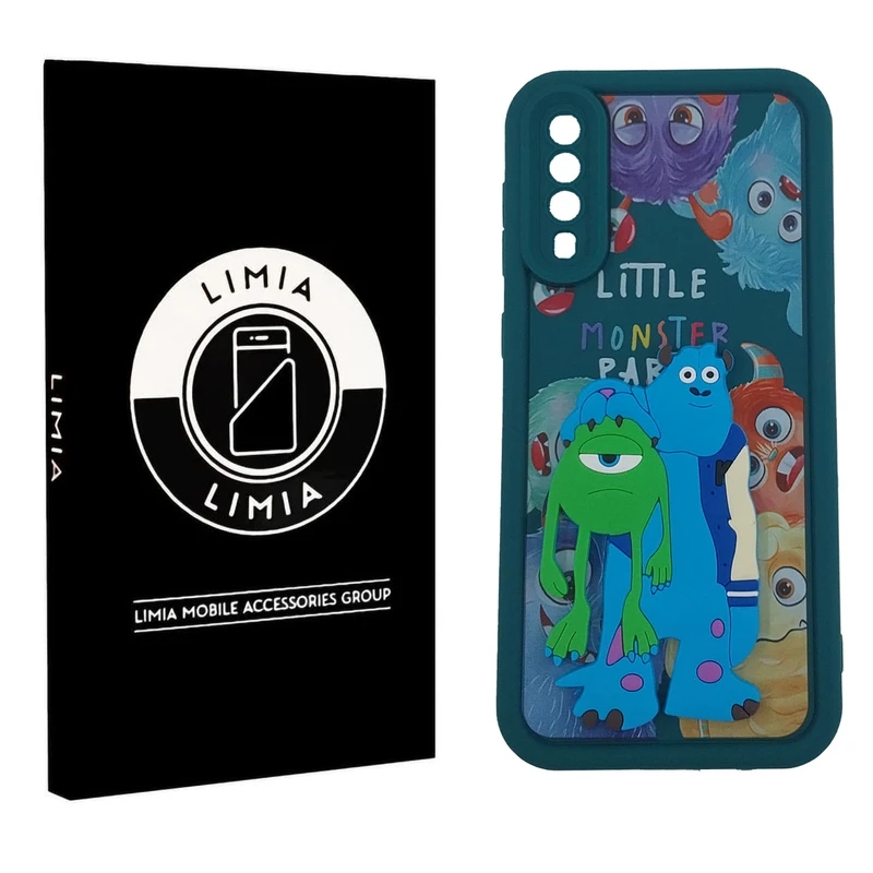 کاور لیمیا مدل سولید لنزدار طرح عروسکی برجسته مناسب برای گوشی موبایل سامسونگ Galaxy A50/A50s/A30s