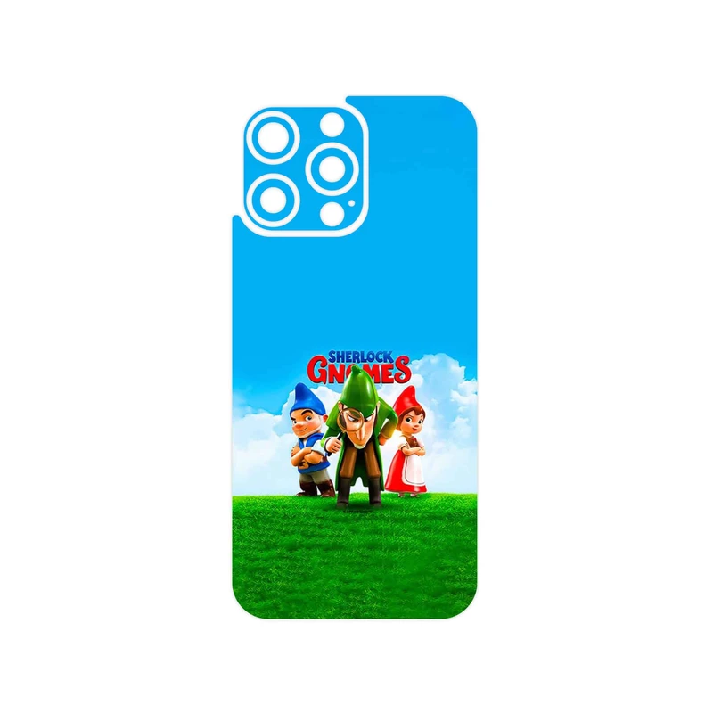 برچسب پوششی ماهوت مدل Sherlock Gnomes مناسب برای گوشی موبایل اپل iPhone 16 Pro Max