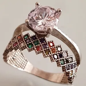 انگشتر نقره زنانه مدل PH65