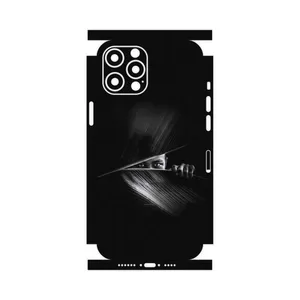 MAHOOT Black Portrait-FullSkin Cover Sticker for Apple iPhone 12 Pro Max