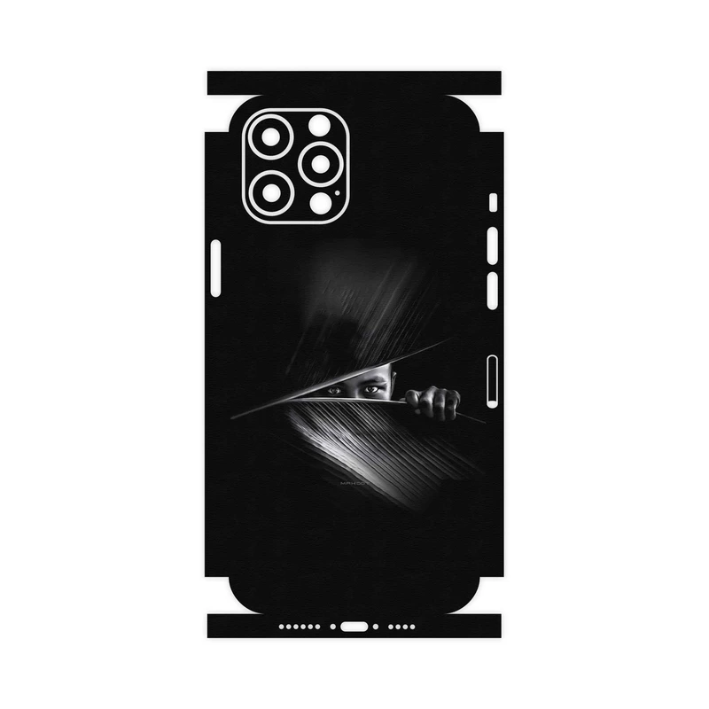 برچسب پوششی ماهوت مدل Black Portrait-FullSkin مناسب برای گوشی موبایل اپل iPhone 12 Pro Max