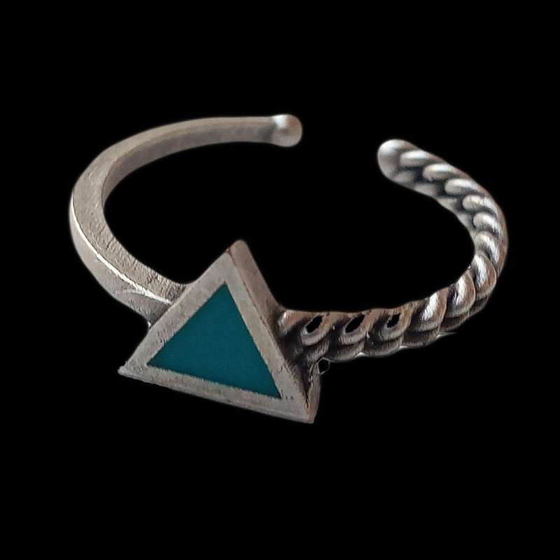 بند انگشتی زنانه مدل مثلث فنری کد B-2