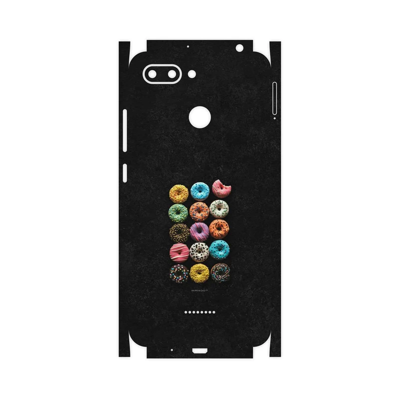 برچسب پوششی ماهوت مدل Doughnut-FullSkin مناسب برای گوشی موبایل شیائومی Redmi 6