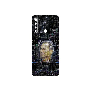 MAHOOT Collage of Steve Jobs 2 Cover Sticker for Xiaomi Redmi Note 8T