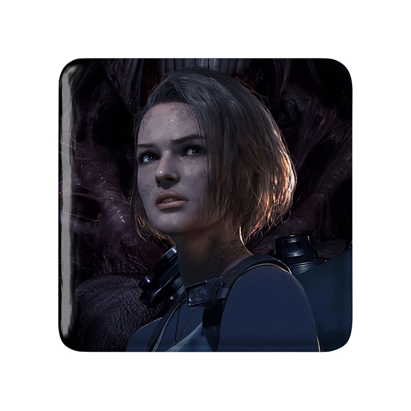 مگنت خندالو طرح بازی رزیدنت اویل (Resident Evil) مدل مربعی کد 31678