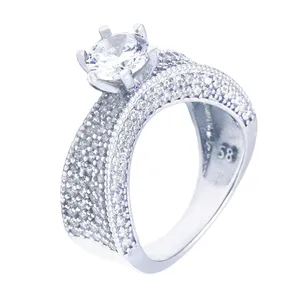 انگشتر نقره زنانه مدل GTA-Cr007