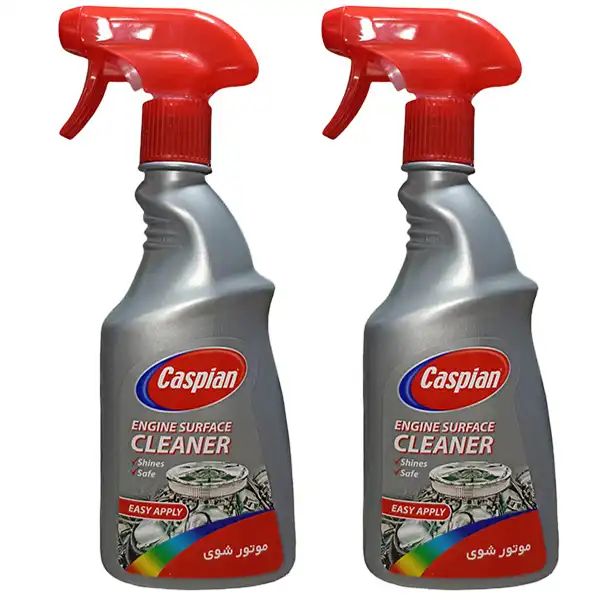 اسپری موتور شوی کاسپین مدل تریگر حجم 500 میلی لیتر بسته دو عددی