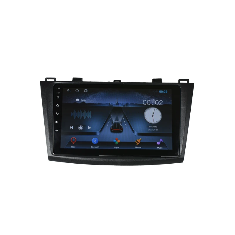 مانیتور خودرو کاروین مدل s800 با برد TS مناسب برای مزدا 3 نیو