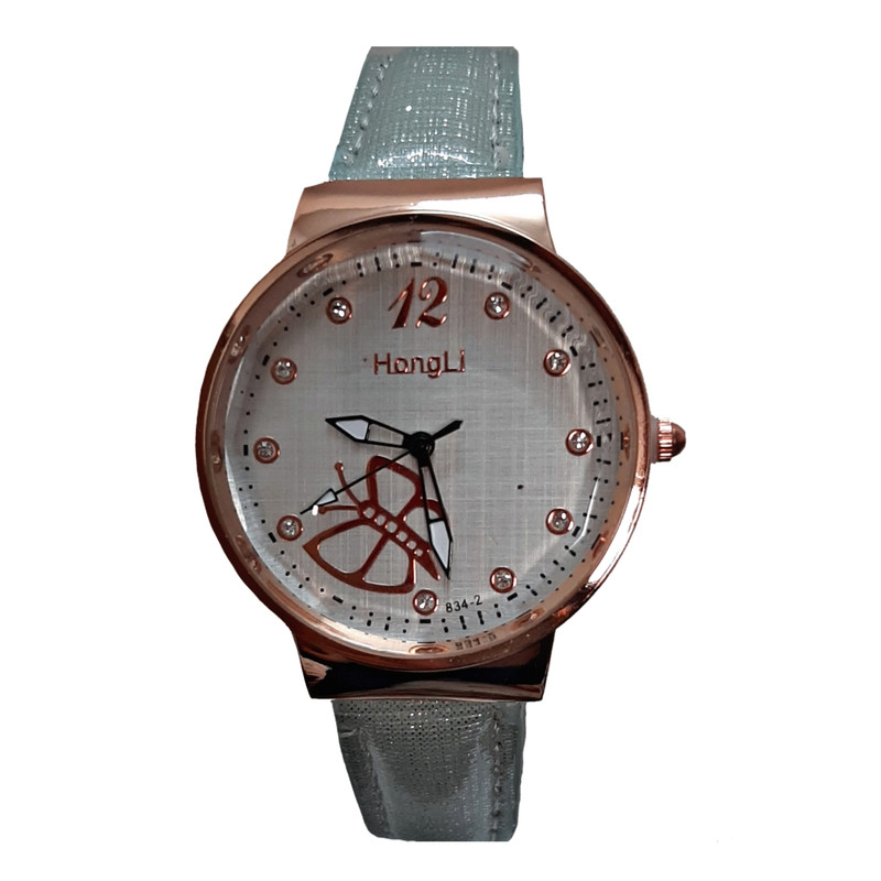 ساعت مچی عقربه ای دخترانه مدل f ساعت مچی عقربه ای دخترانه مدل f