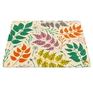 Hoomero Flowers and leaves A5832 Mousepad