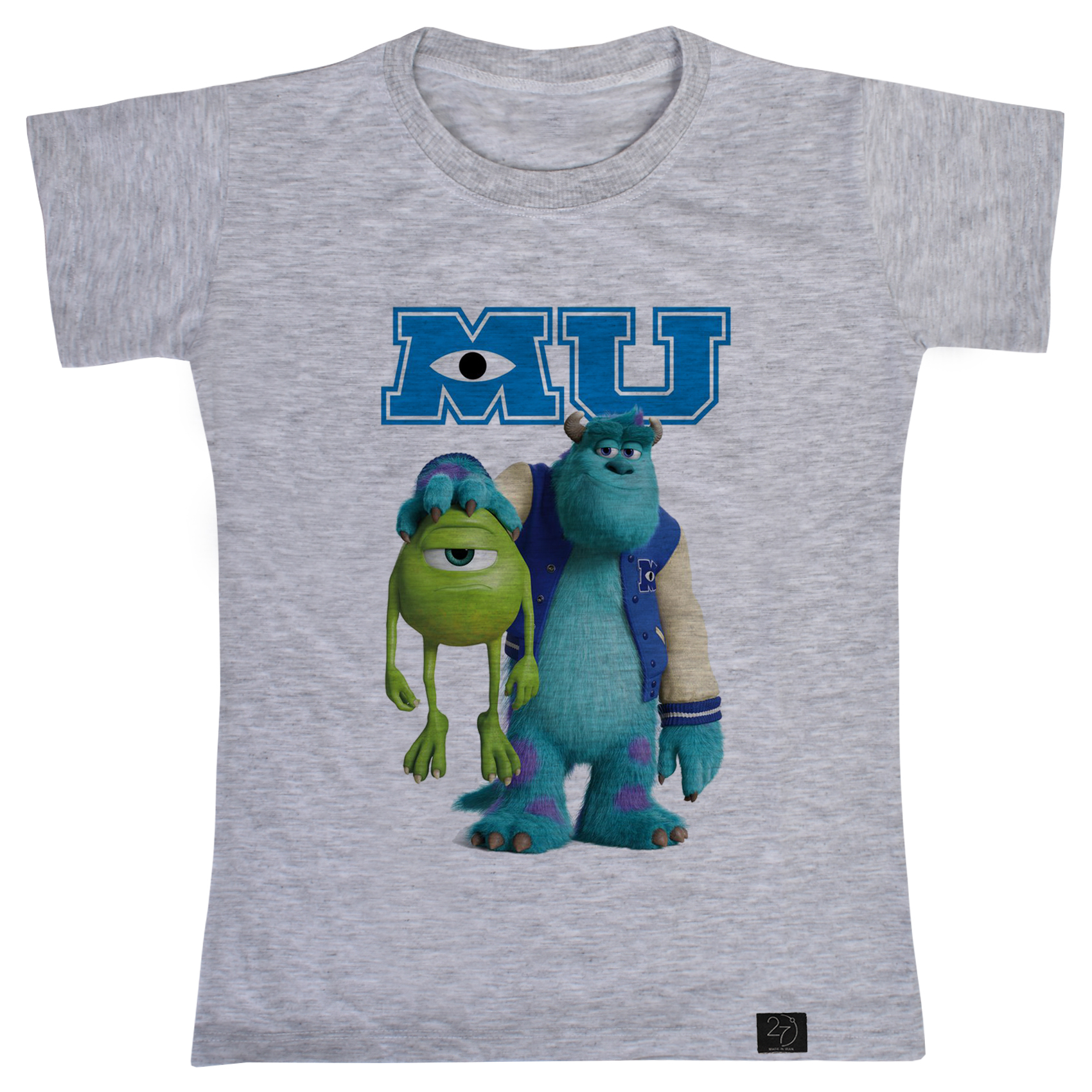 تی شرت آستین کوتاه پسرانه 27 مدل کارخانه هیولاها کد WN1101